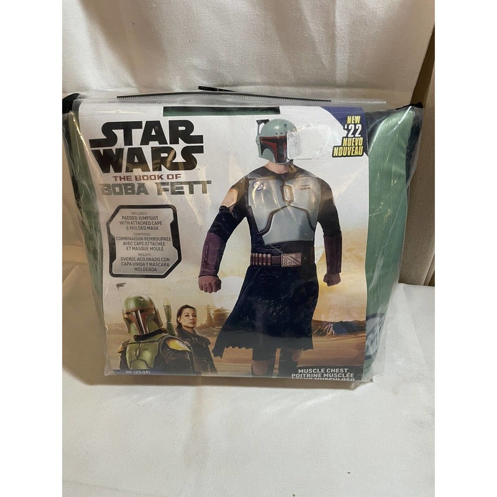 Star Wars The Book Of Boba Fett Halloween Costume Adult Mens SD (32-34)